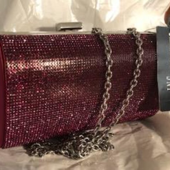 INC International Concepts: Pink Clutch - Picture 2 of 3